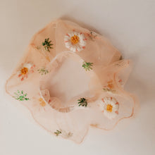 Load image into Gallery viewer, Embroidered Floral Scrunchies

