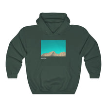 Load image into Gallery viewer, Alberta Series | The Rockies Hoodie Forest Green

