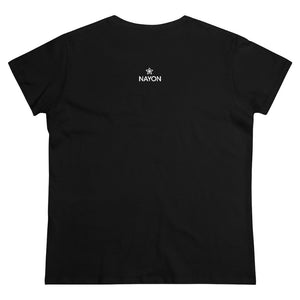 Find the Power Line | Women's Heavy Cotton Tee - Nayon