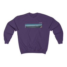 Cargar imagen en el visor de la galería, Alberta Series | The View From Ha Ling Peak Crewneck Sweatshirt Purple
