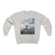Load image into Gallery viewer, Alberta Series | The Hoodoos Crewneck Sweatshirt Ash Grey
