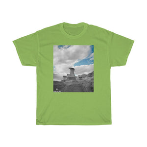 Alberta Series | The Hoodoos T-shirt Lime
