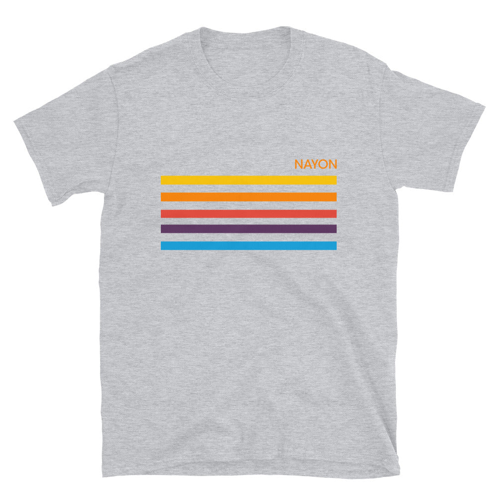 Nayon Striped Short-Sleeve Unisex T-Shirt